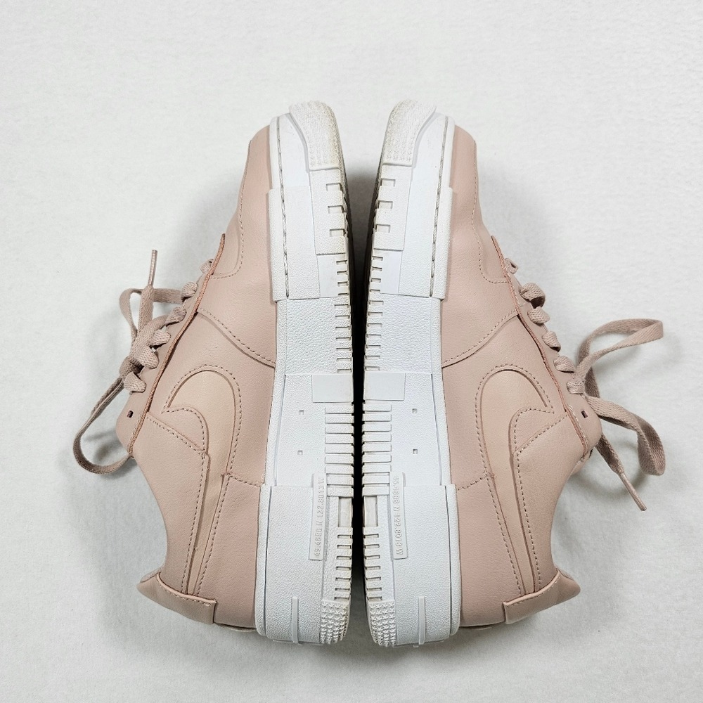 Nike Air Force 1 AF1 Pixel Particle Beige Sneakers CK6649-200 Womens Size 7 1/2